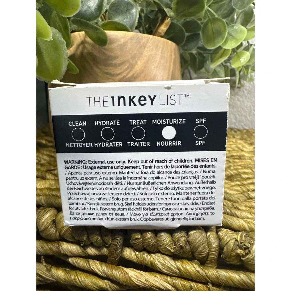 The Inkey List Bio Active Ceramide Repairing and Plumping Moisturizer 1.7 oz New
